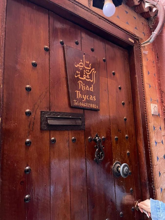 Riad Thycas Marakeş Dış mekan fotoğraf